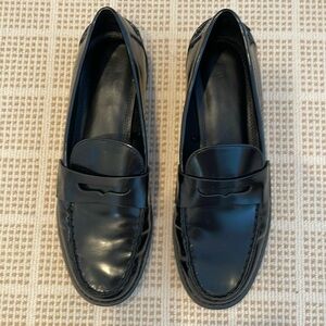 Zara black loafers - size 39